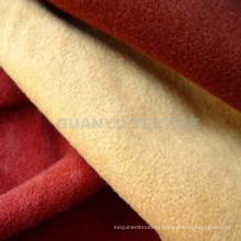 Compound Polyester Fabric Knittes Suede for Sofa